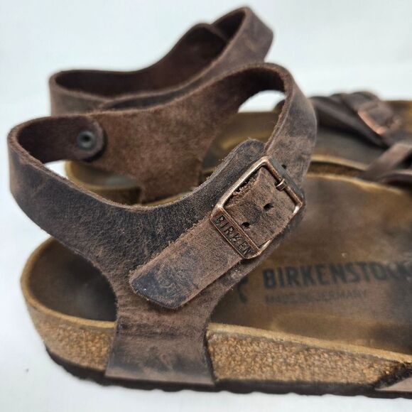 Birkenstock Bali Brown Sandals Size 40 - Picture 4 of 11